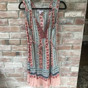 Motherhood Maternity Boho Dress XL